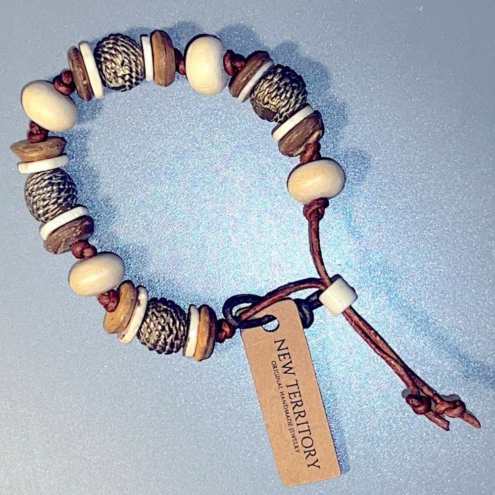 ⭐️HANDMADE ADJUSTABLE BRACELET⭐️UNISEX NEW TERRITORY ORIGINAL HANDMADE JEWELRY
